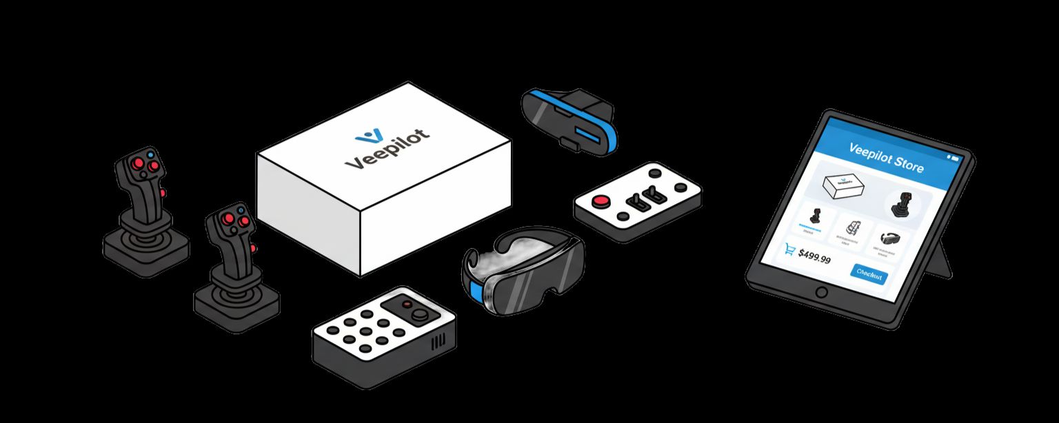 A man with a laptop connected to a series of IOT devices